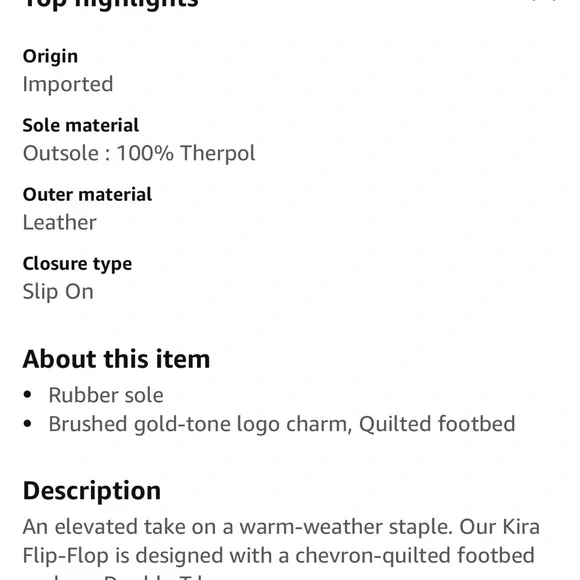 Tory Burch woman’s Kira flip flops - Picture 6 of 8